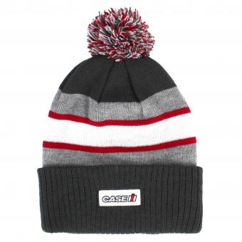 Beanie mit Pompon 
